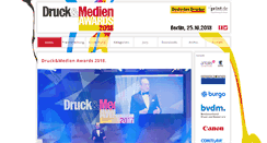 Desktop Screenshot of druckawards.de