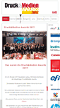 Mobile Screenshot of 2011.druckawards.de